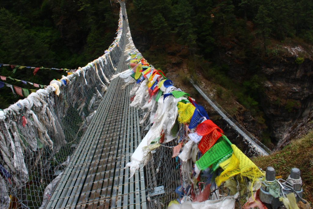Bridge on the way to namche